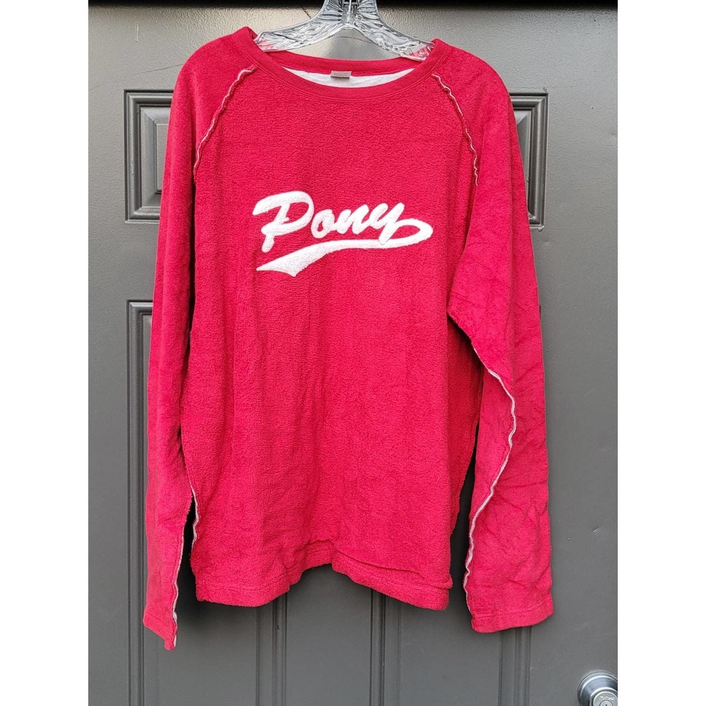 Vtg PONY Reverse Seam Sample Shirt